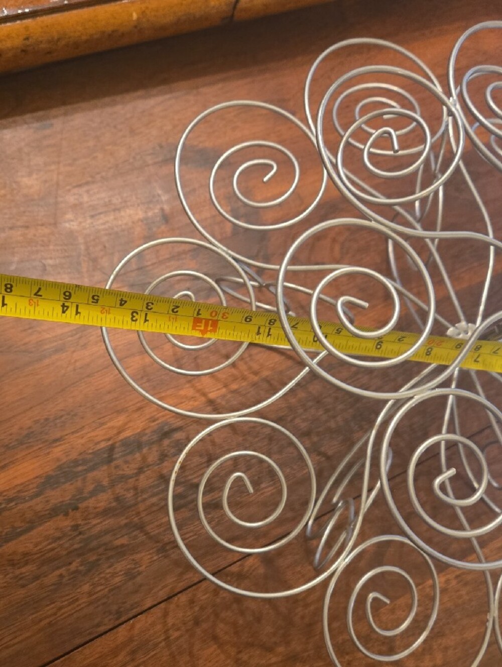 Spiral Wire 23 Cupcake/Decor Stand in Silver - Picture 4 of 5